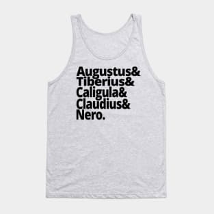 Ancient History Hail Caesar Roman Emperors Tank Top